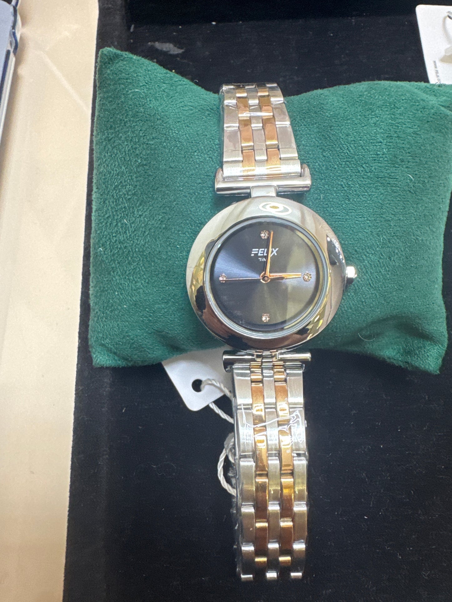 Felix Two-Tone Silver-RoseGold Watch