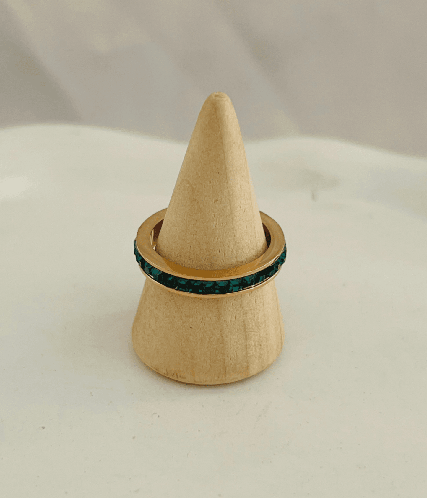 Emerald band Ring