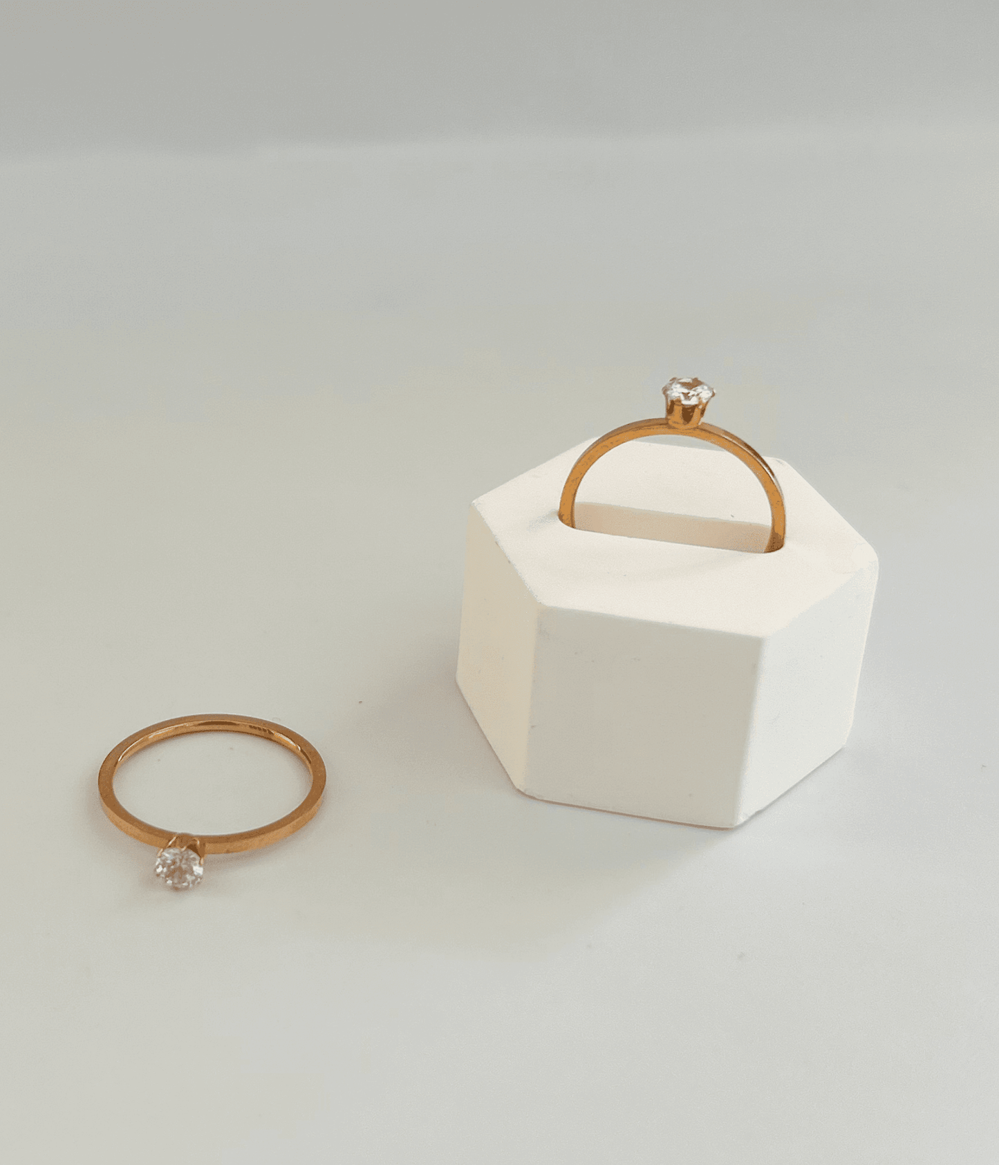 Dainty Solitaire Ring