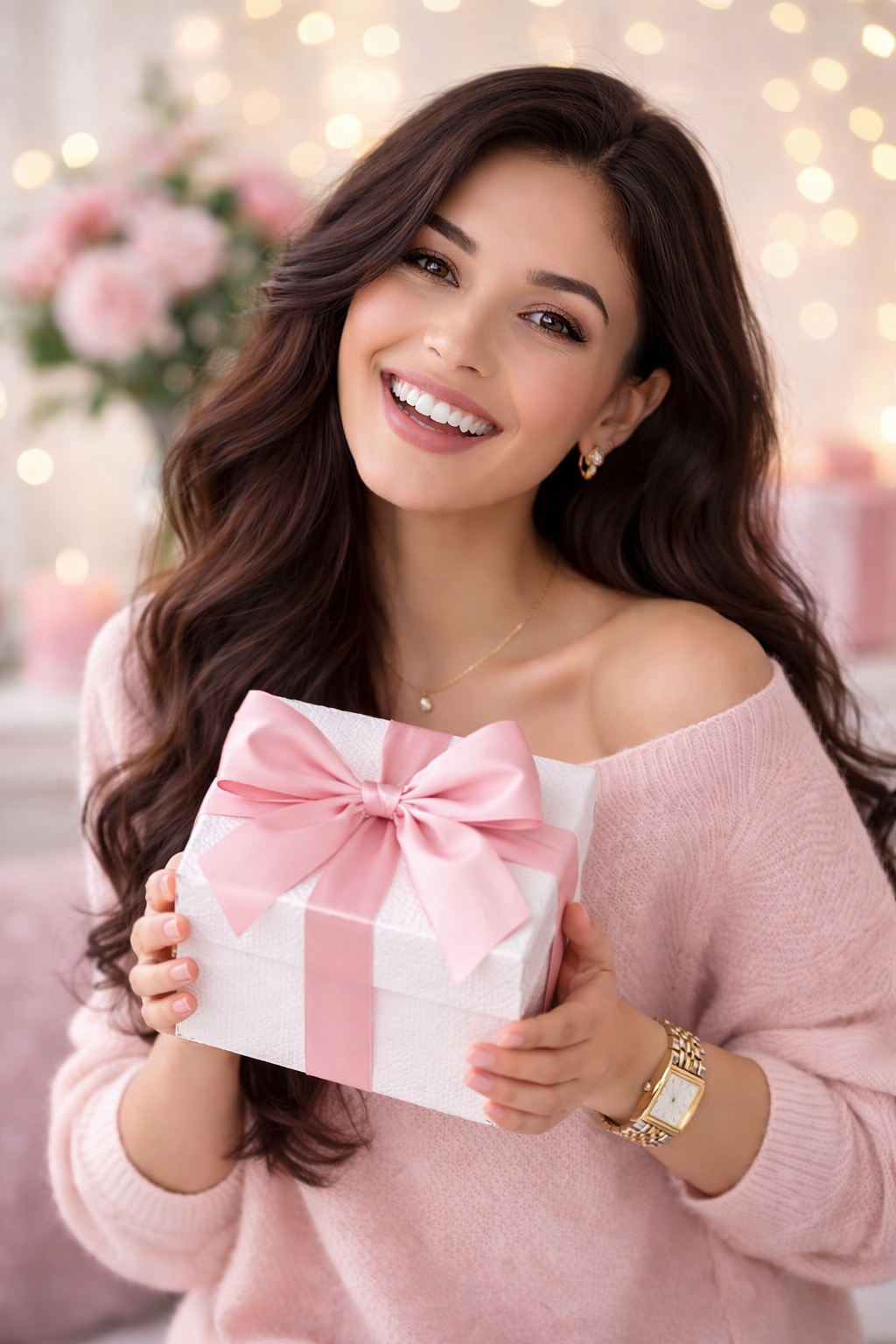 Premium jewelry collection for women featuring elegant necklaces, bracelets and watches - Gift for Her