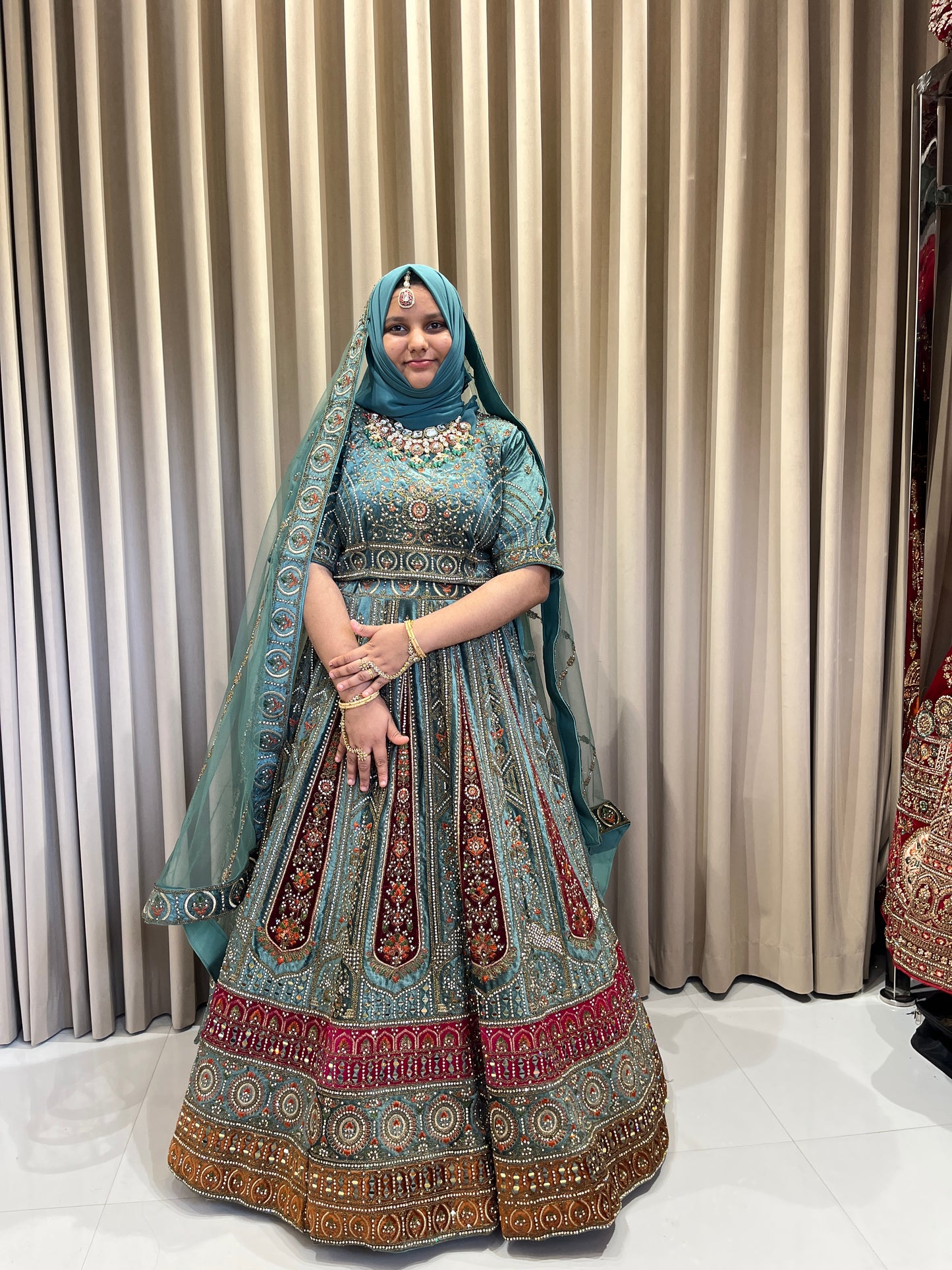 Blue green Lahanga