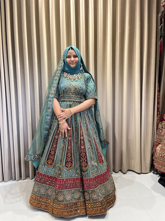 Blue green Lahanga