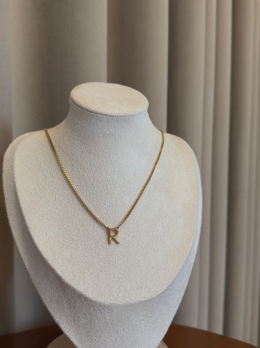 Alphabet chain necklace