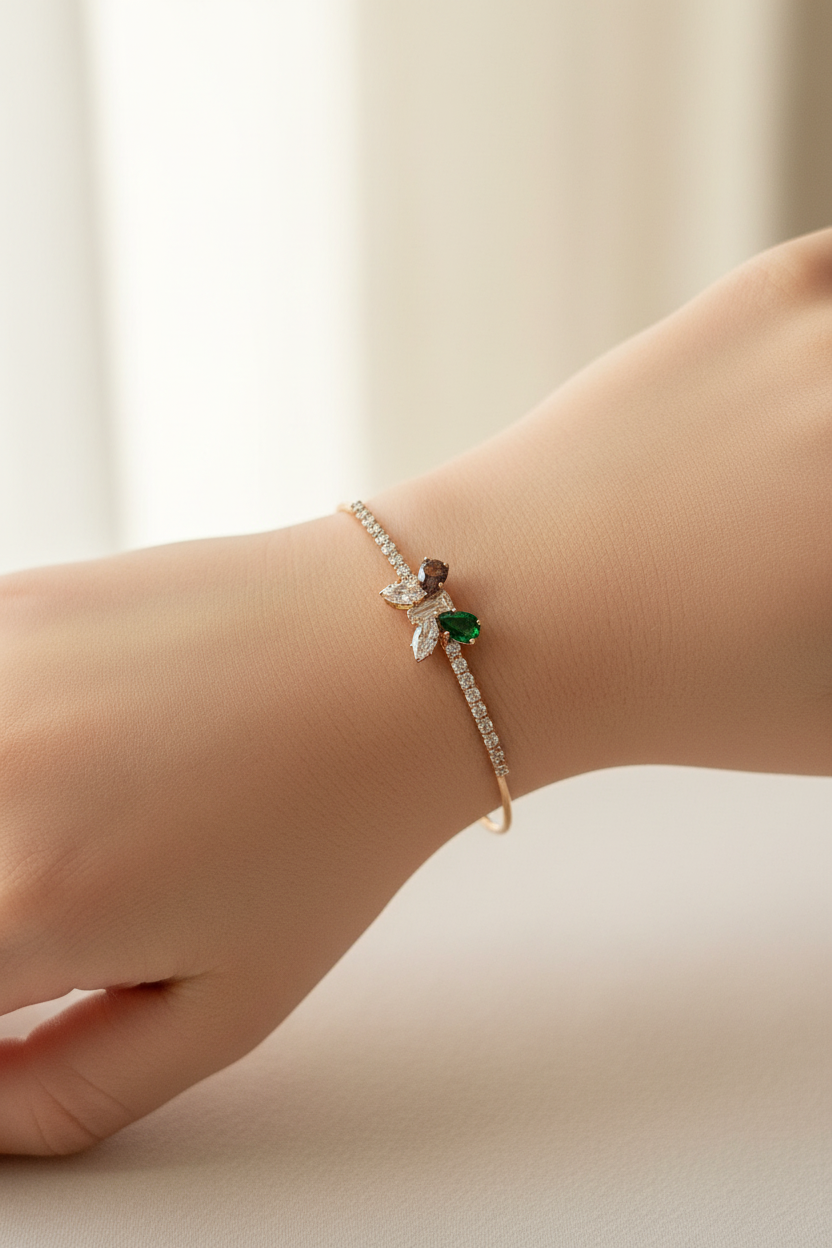 Kids butterfly bangle