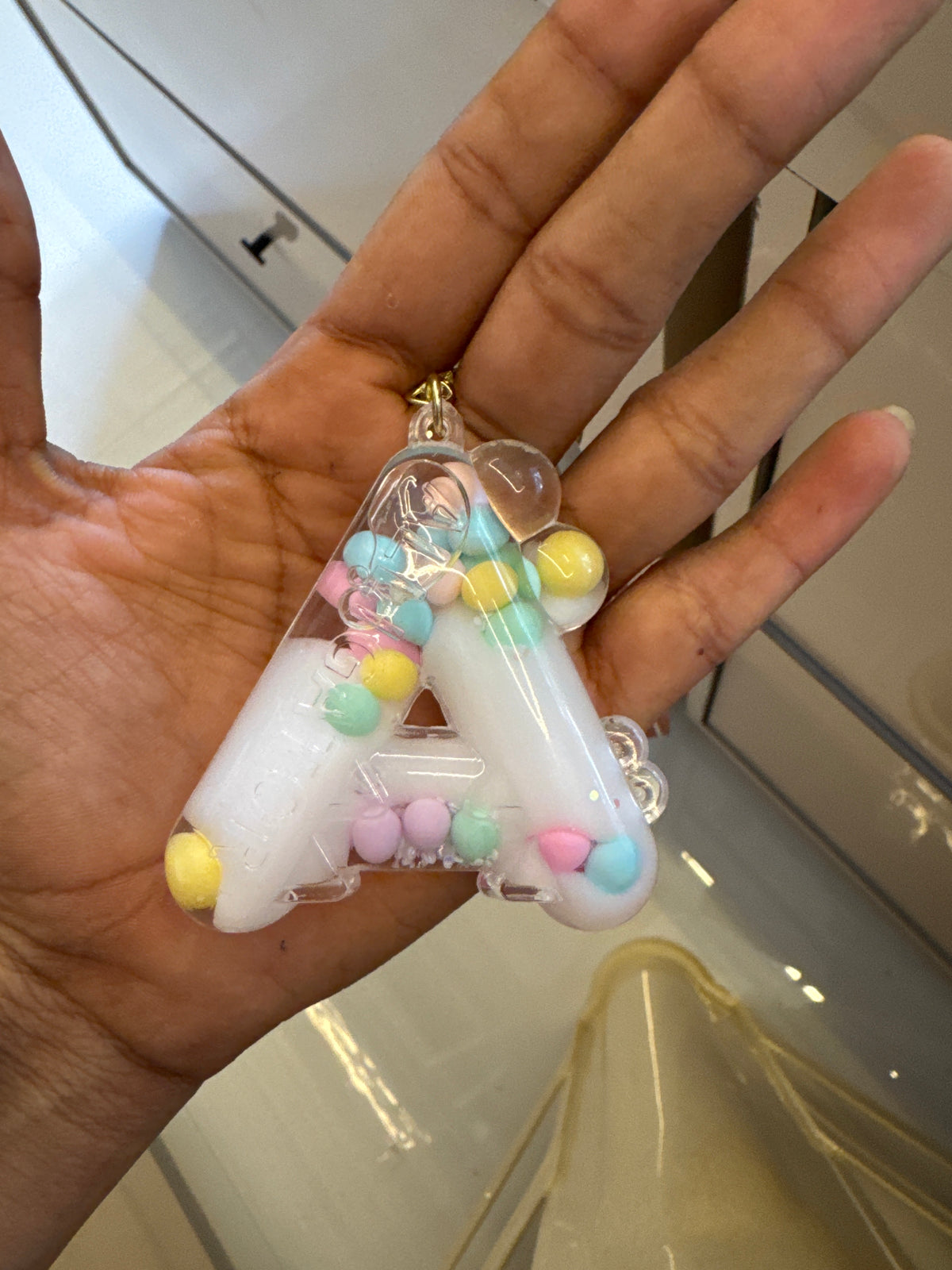 Letter Keychain