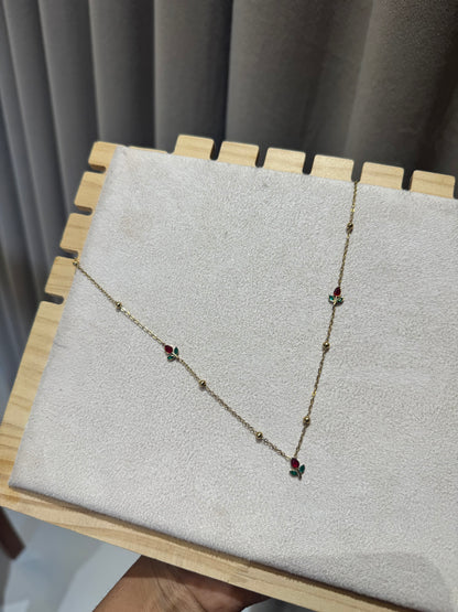 Tulip necklace