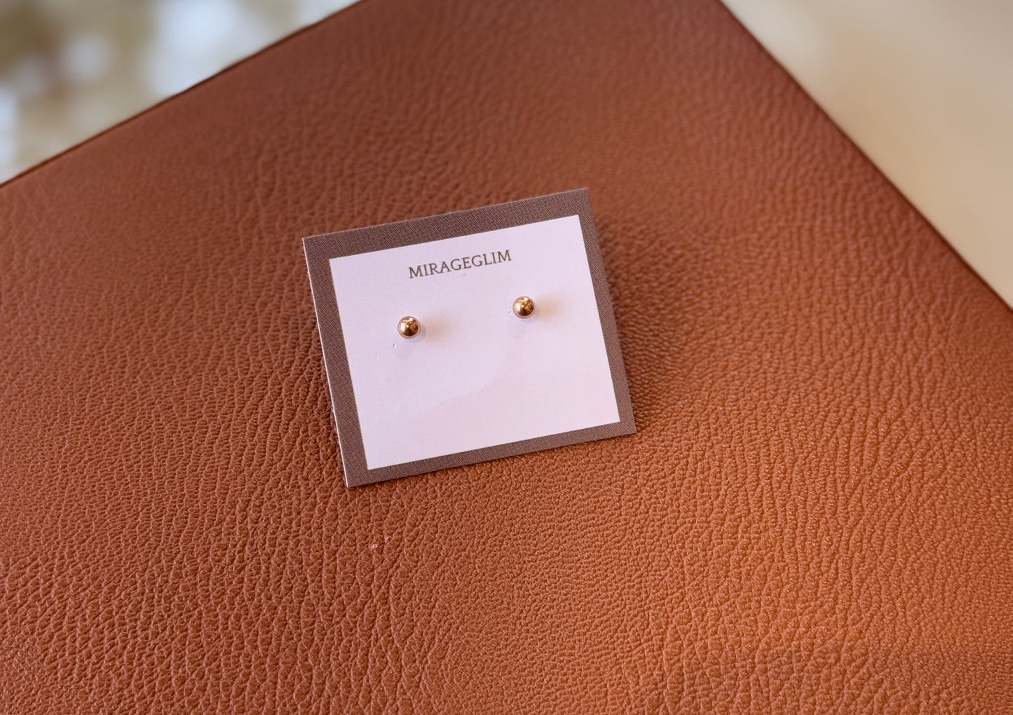 Bead Stud Earring