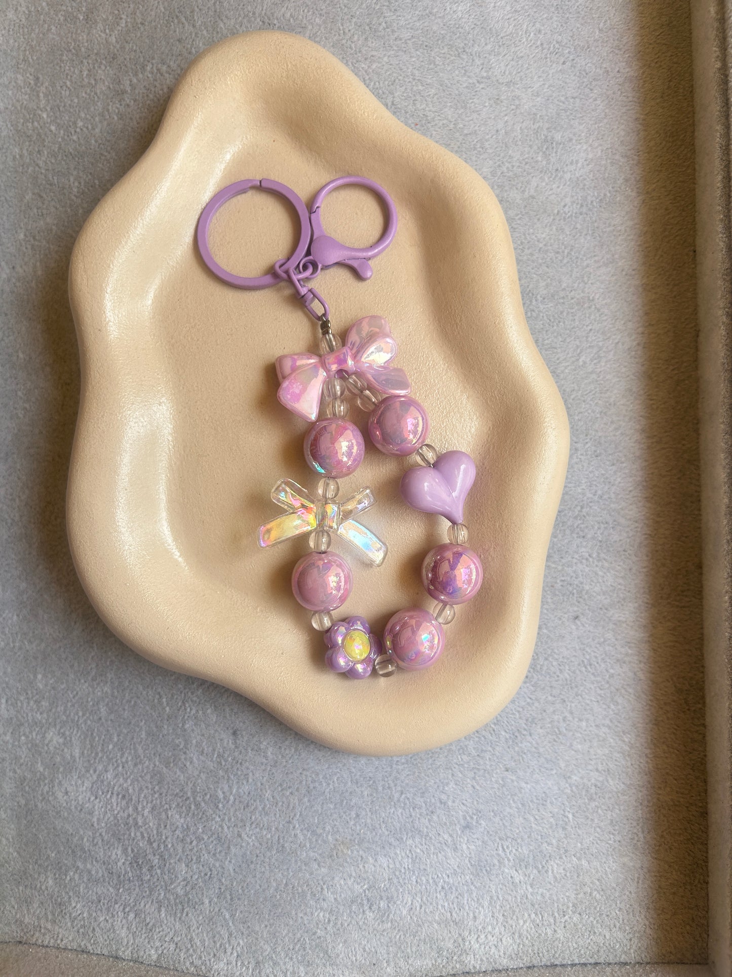 Pinterest Inspired Phone Charms -Lavender