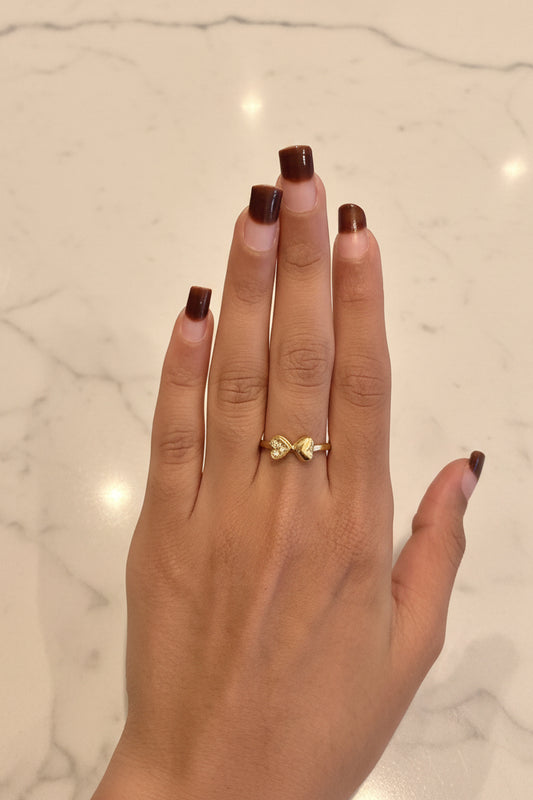 Gold Heart ring