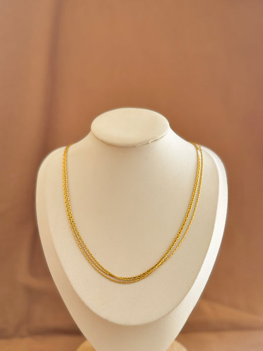 Triple layer simpleNecklace