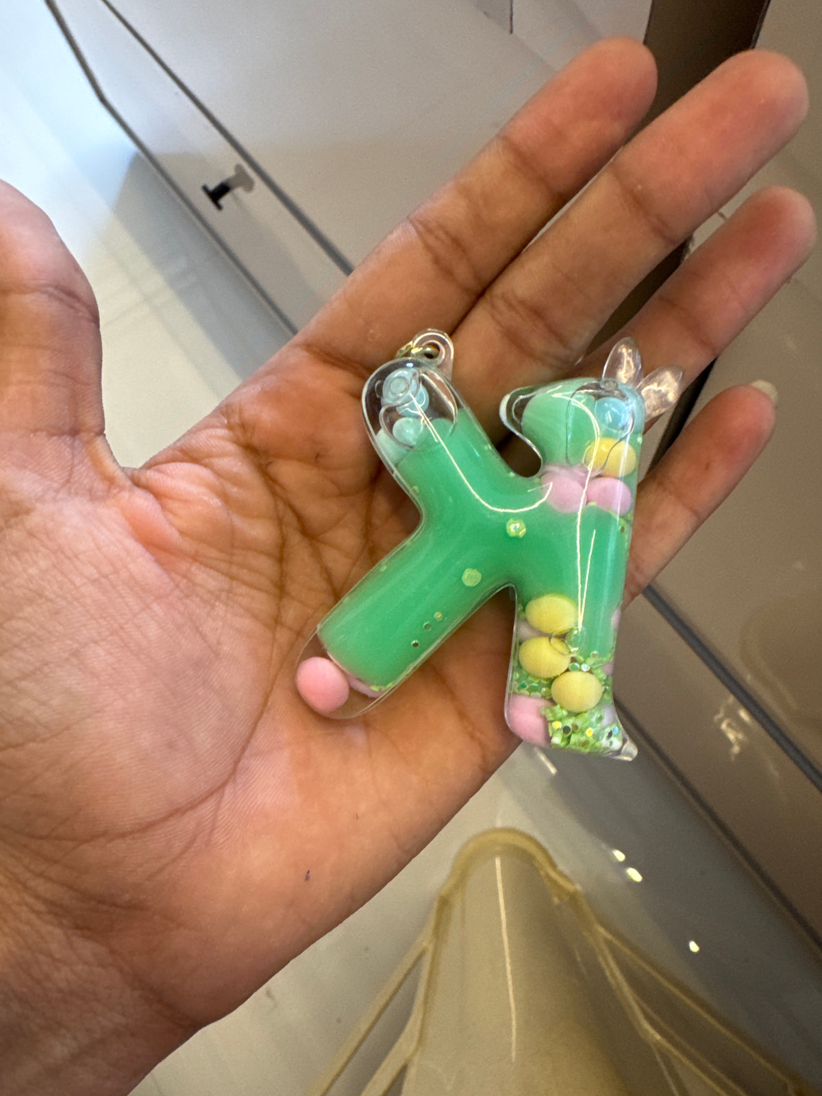 Letter Keychain