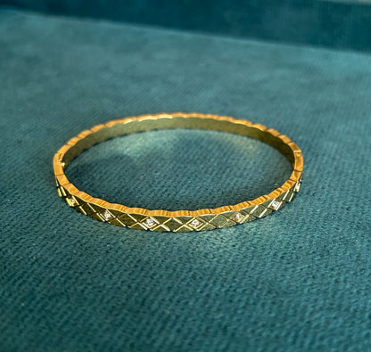 Golden bangle