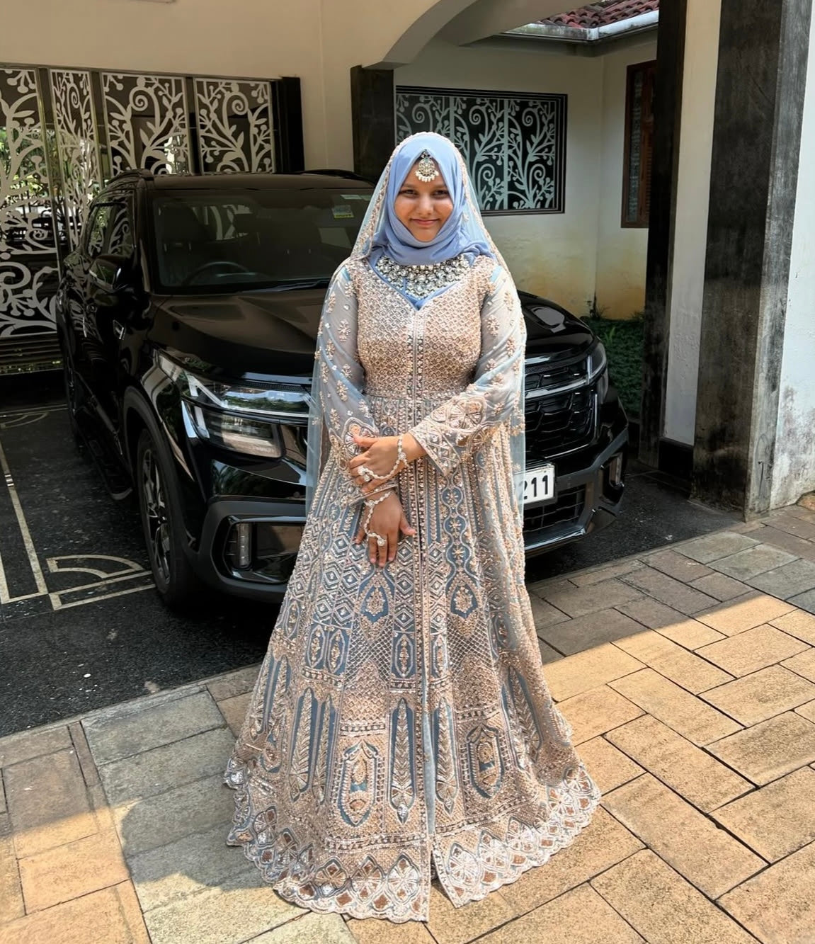 Premium Powder Blue gown