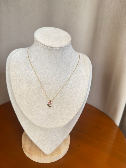 Tulip Flower necklace