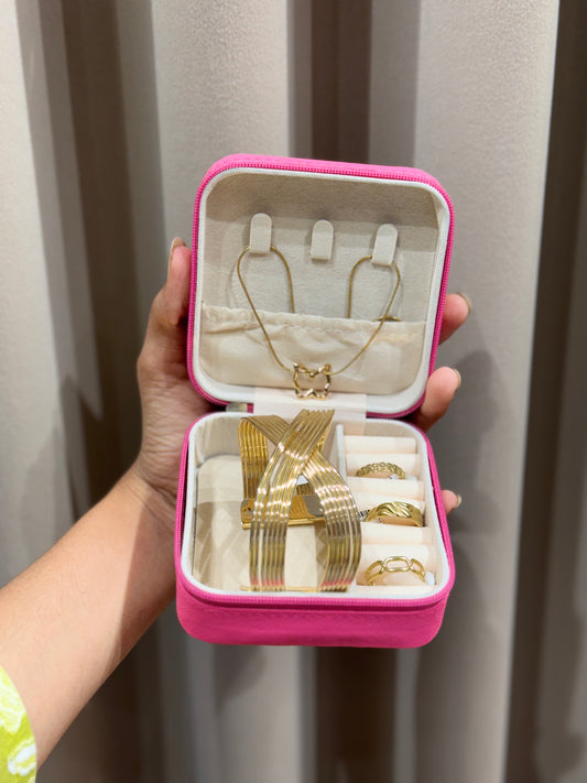 Golden gift box