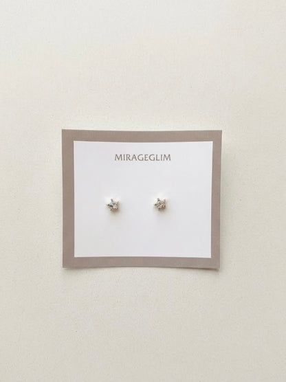 Star Crystal Stud Earrings