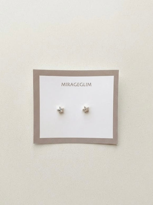Star Crystal Stud Earrings