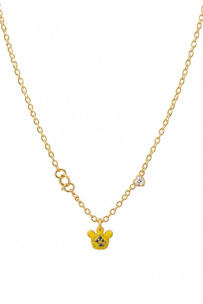 Micky mouse pendant necklace