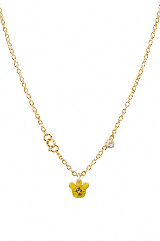 Micky mouse pendant necklace
