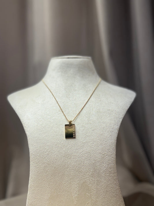 Breathe necklace