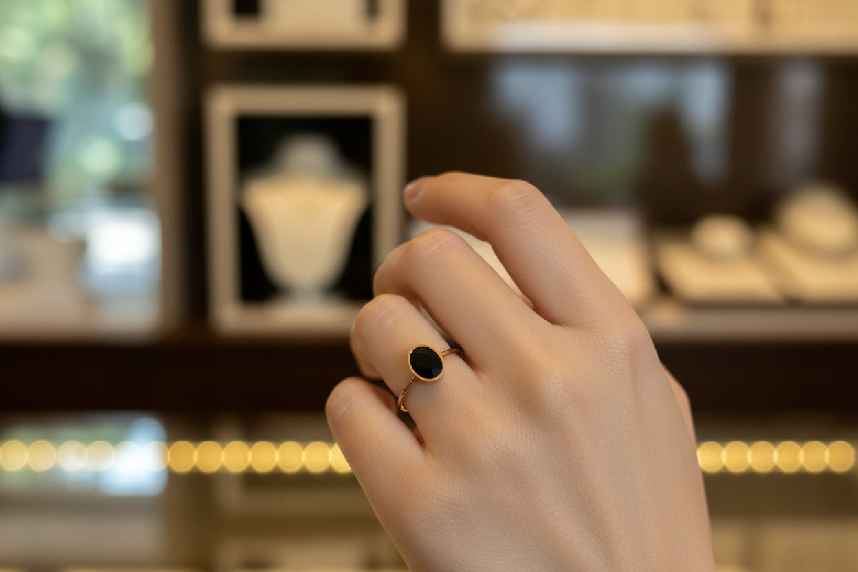 Ovel kids ring