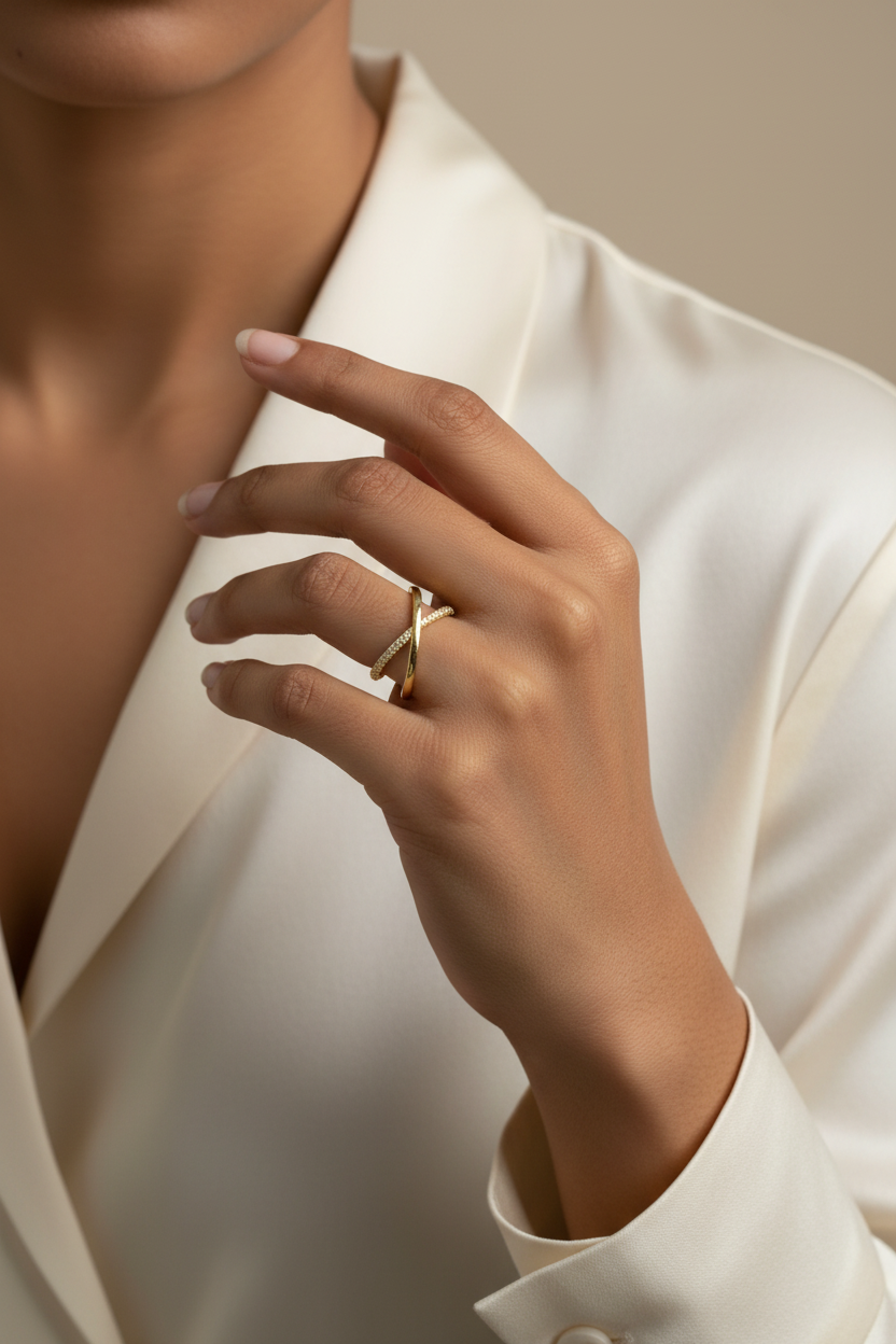 X ring gold