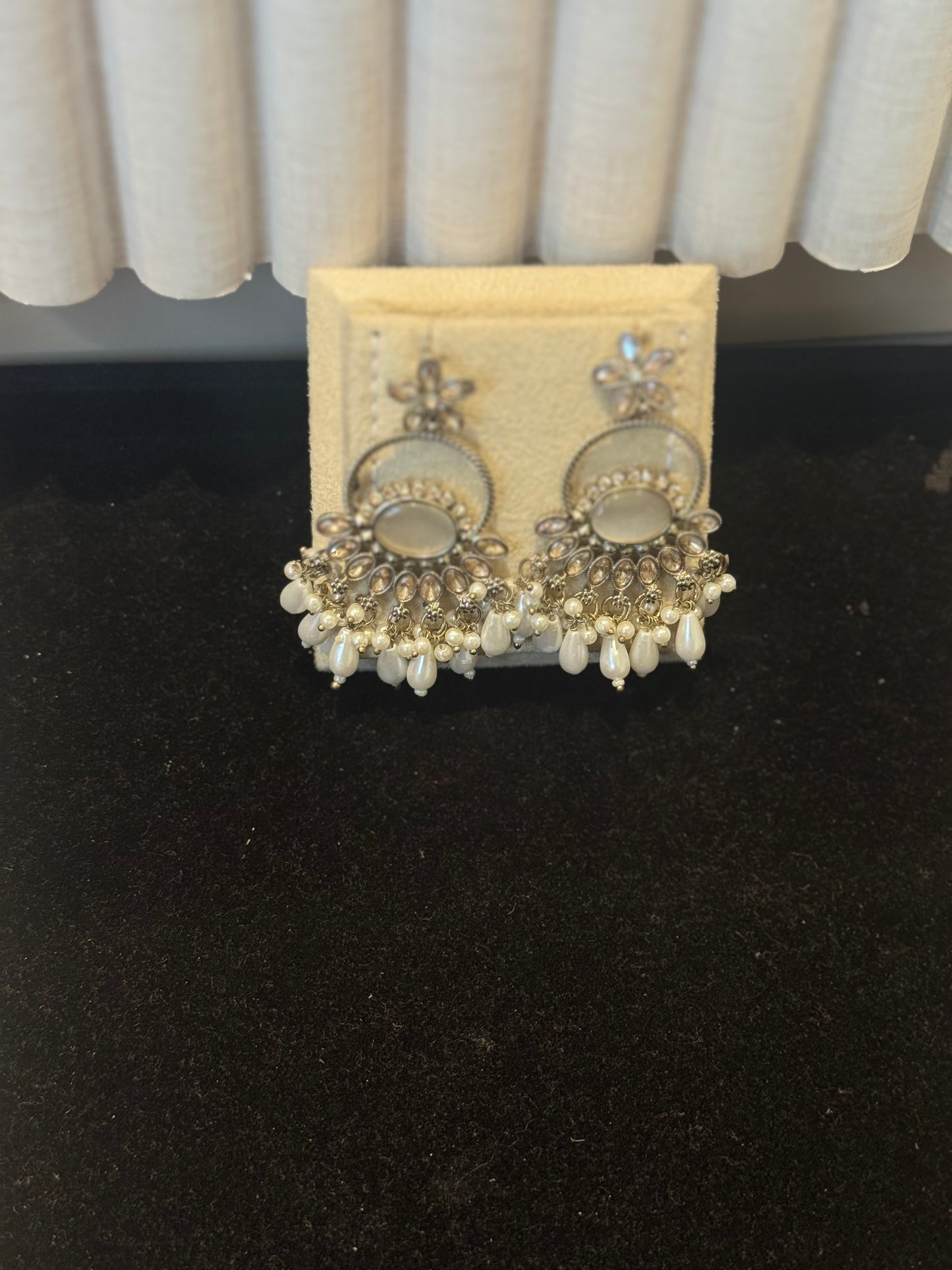 Statement drop earings