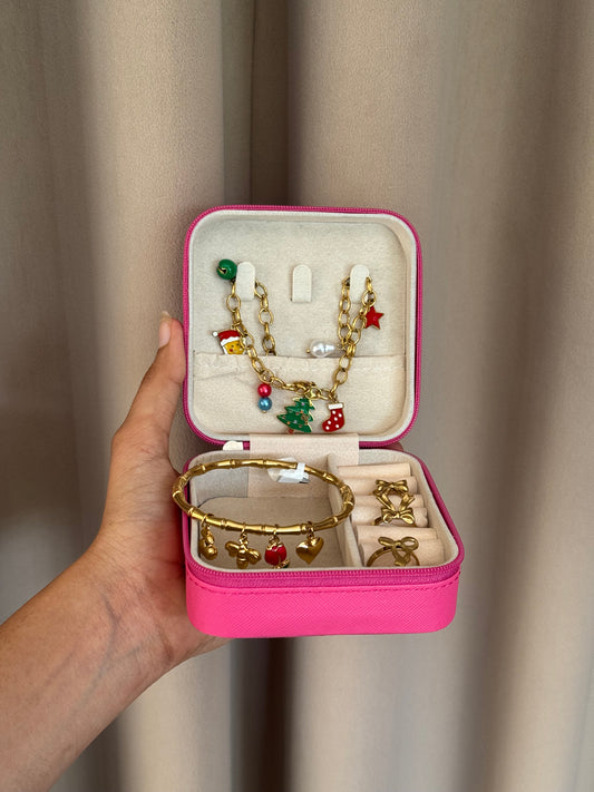 Golden gift box