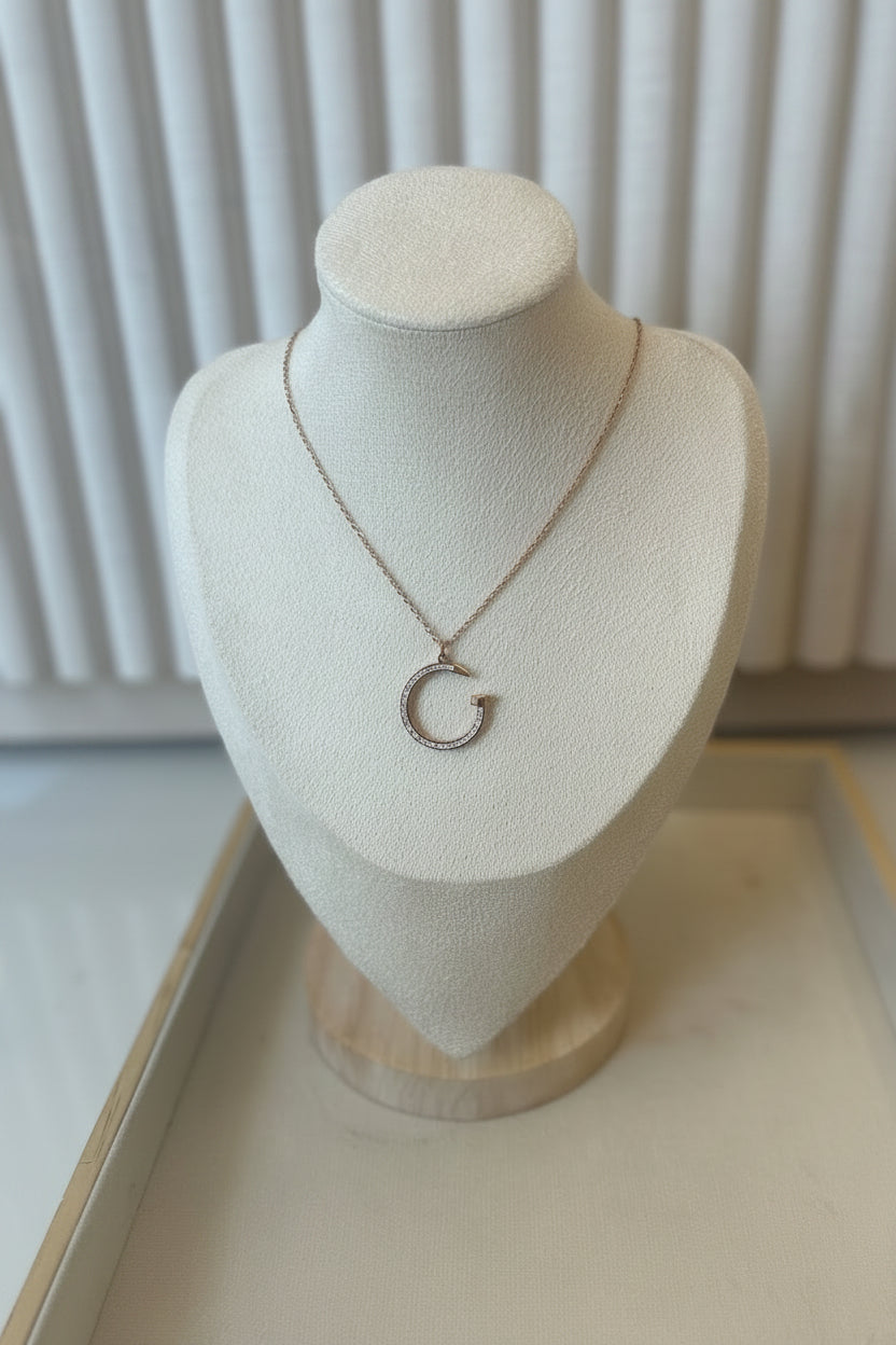 Luna Glow Rose gold Necklace