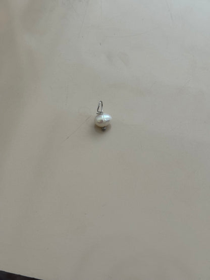 White pearl charm