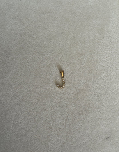 J letter pendant