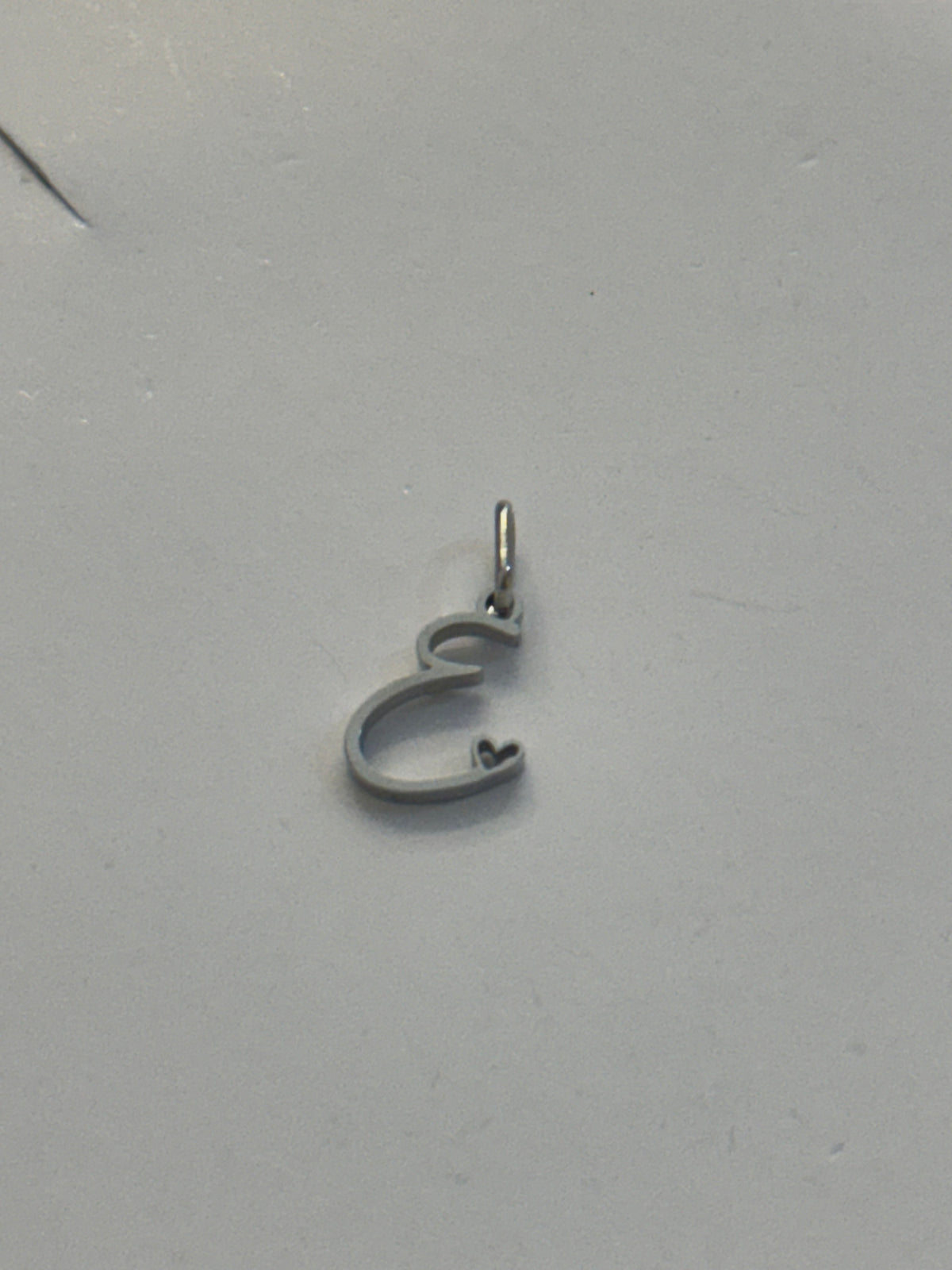 E letter charm