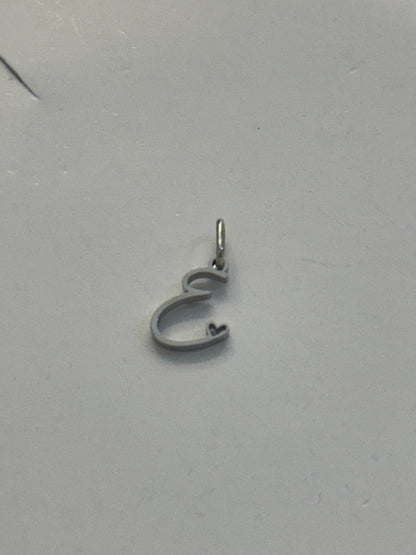 E letter charm