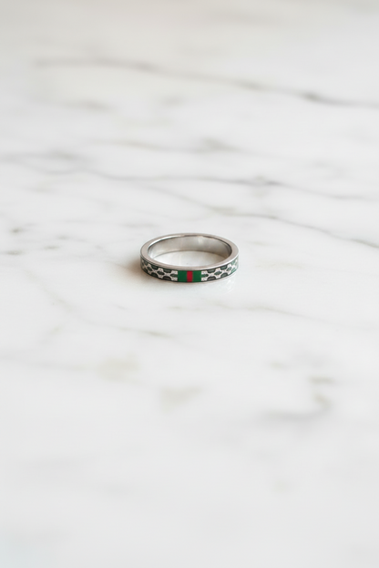 RING SIZE 7 SILVER
