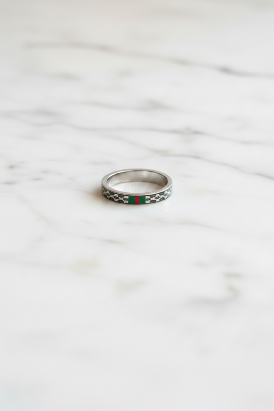 RING SIZE 7 SILVER