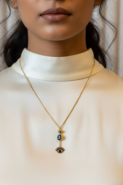 Evil eye necklace