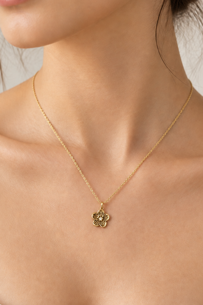 Flower necklace