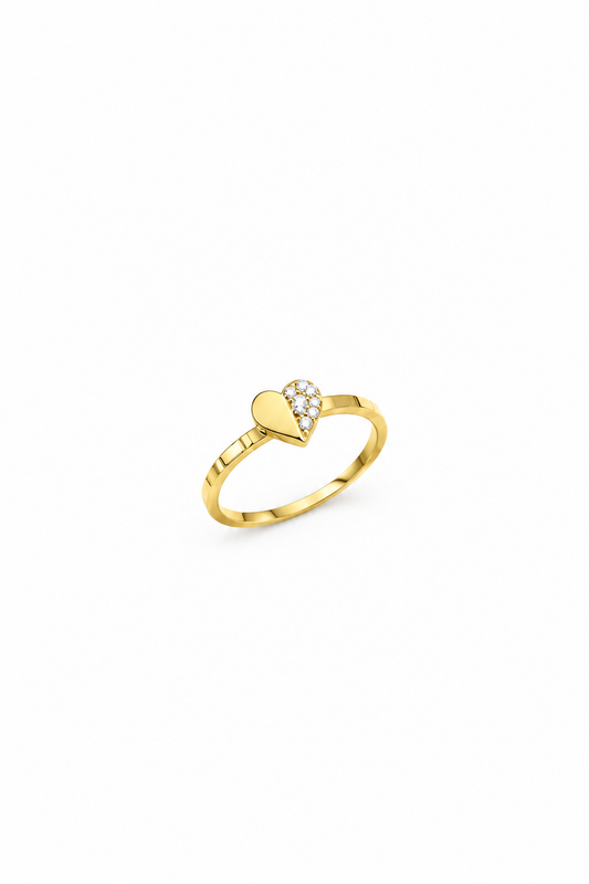 Heart Stackable ring