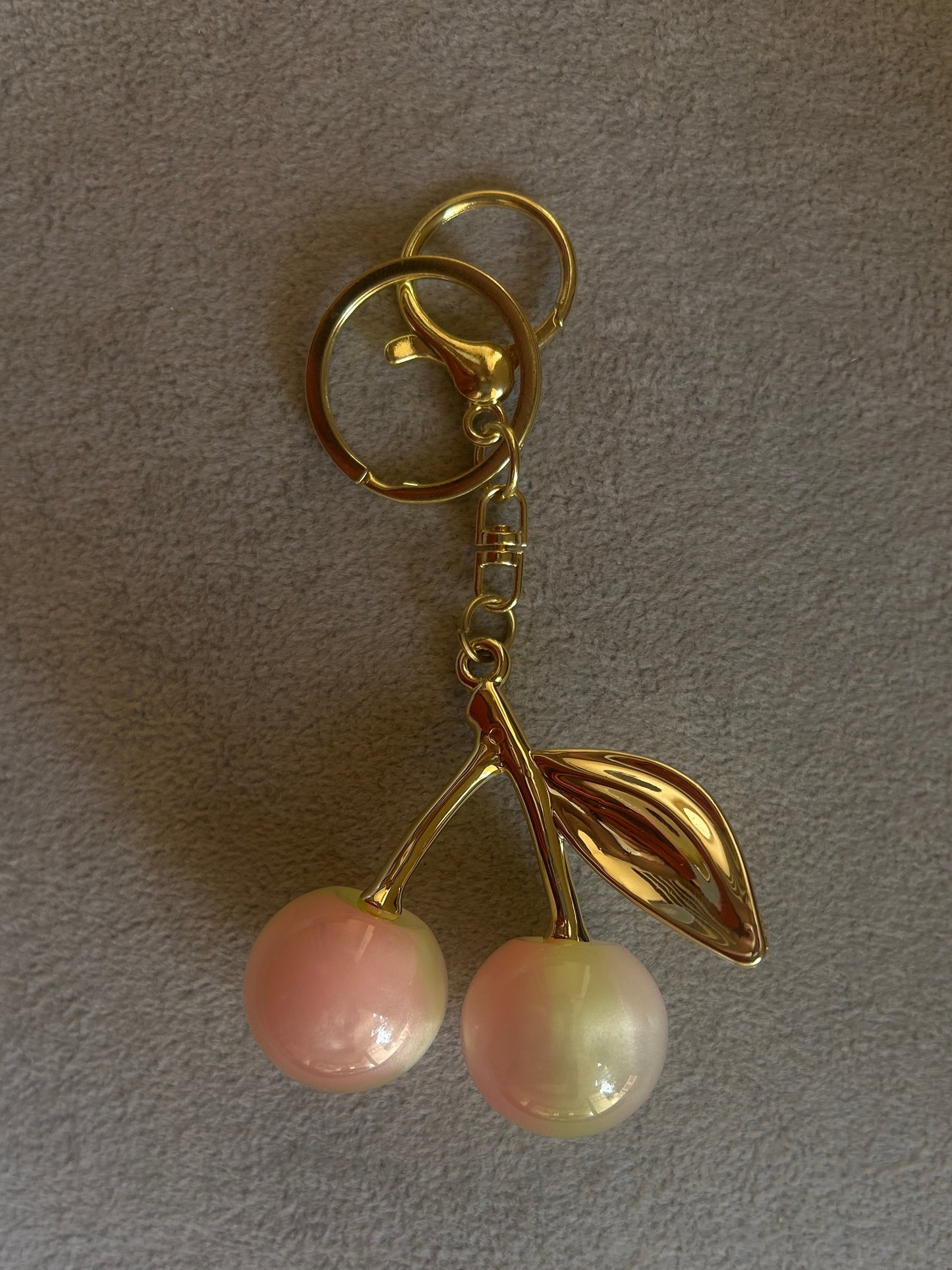 Cherry Keychain Bag Charm - 7 Colors