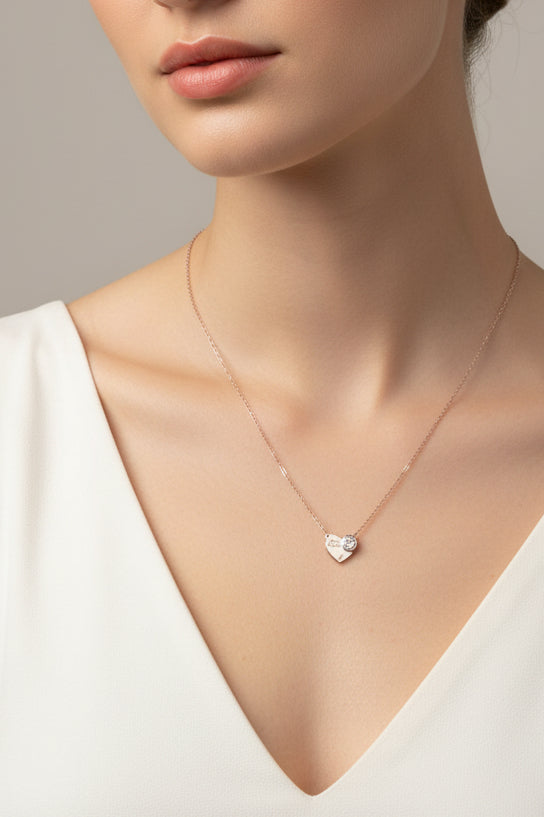 Endless Love Rose gold Pendant