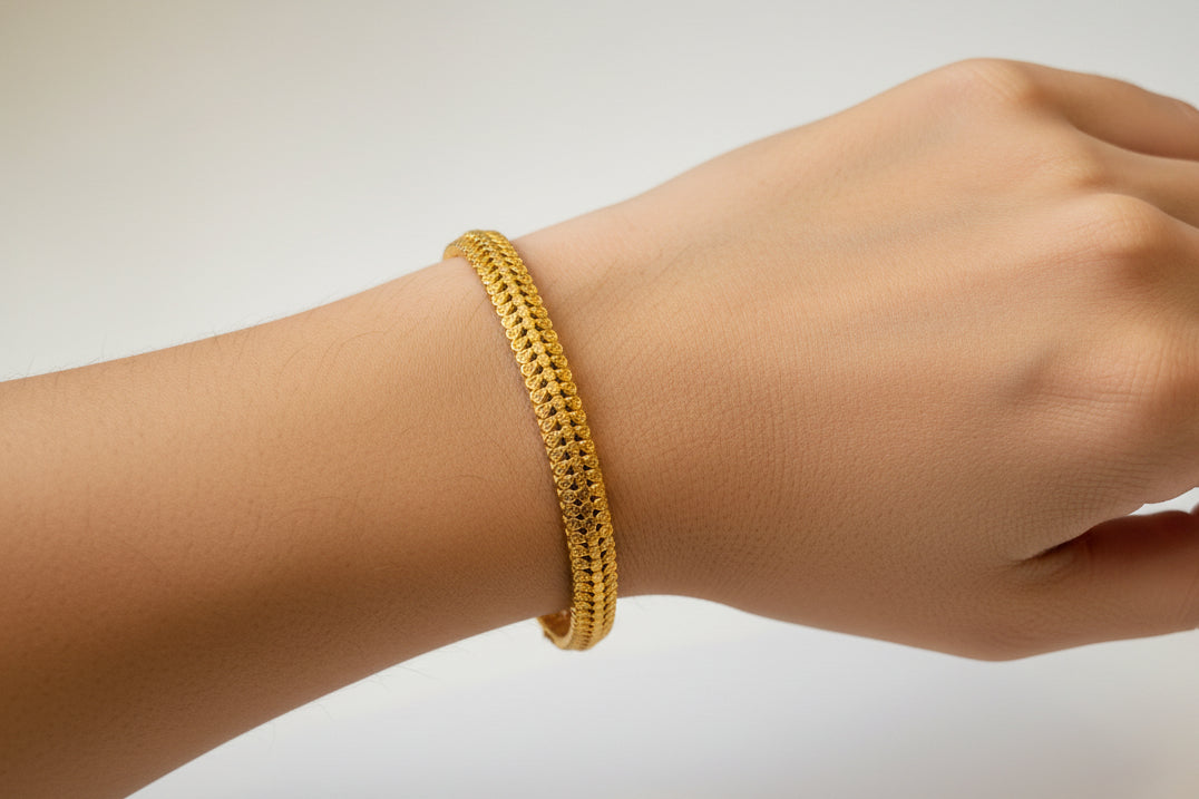 Golden bangle
