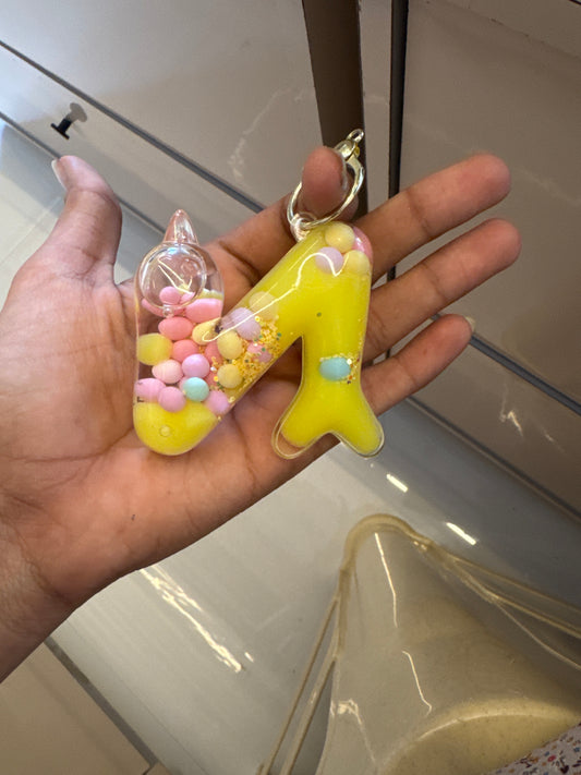 Letter Keychain