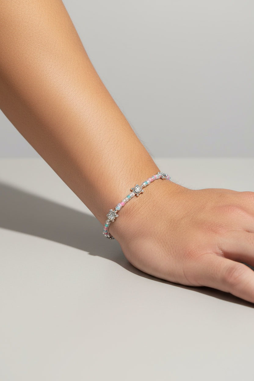 Floral Beads Bracelet