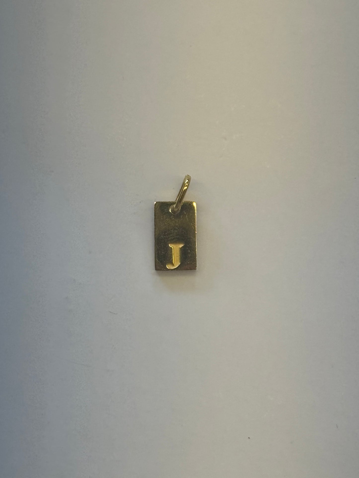 J letter charm
