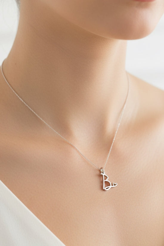 B letter charm