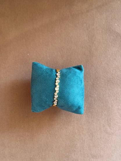 Baby Size Dewdrop Cuff Bangle