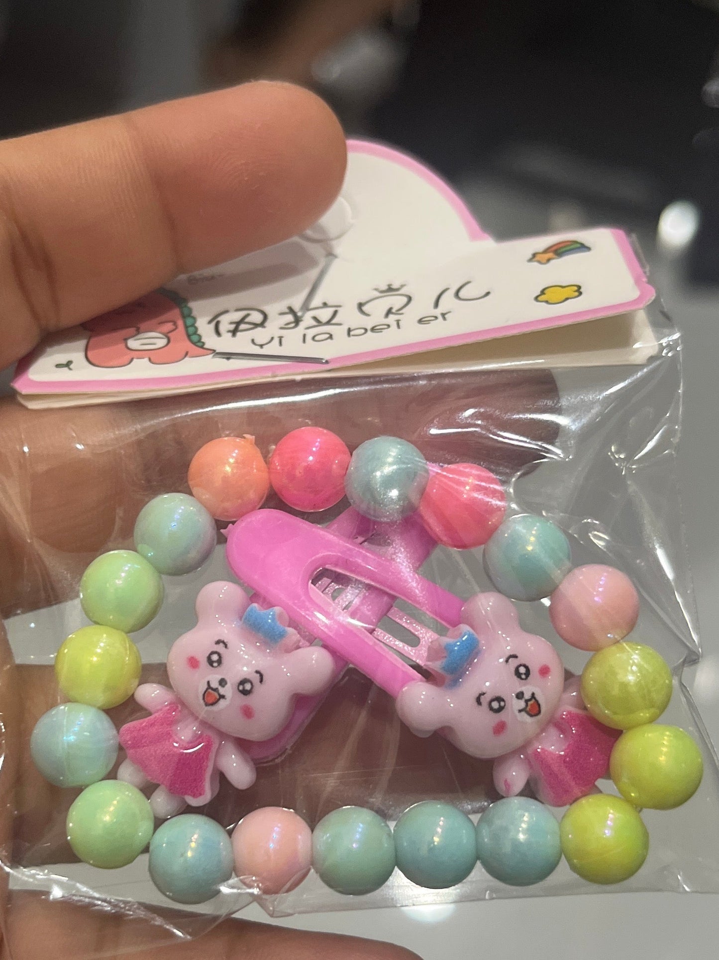 Bracelet and clip