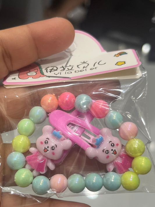Bracelet and clip