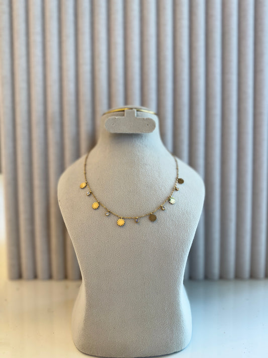 Charms Gold Necklace
