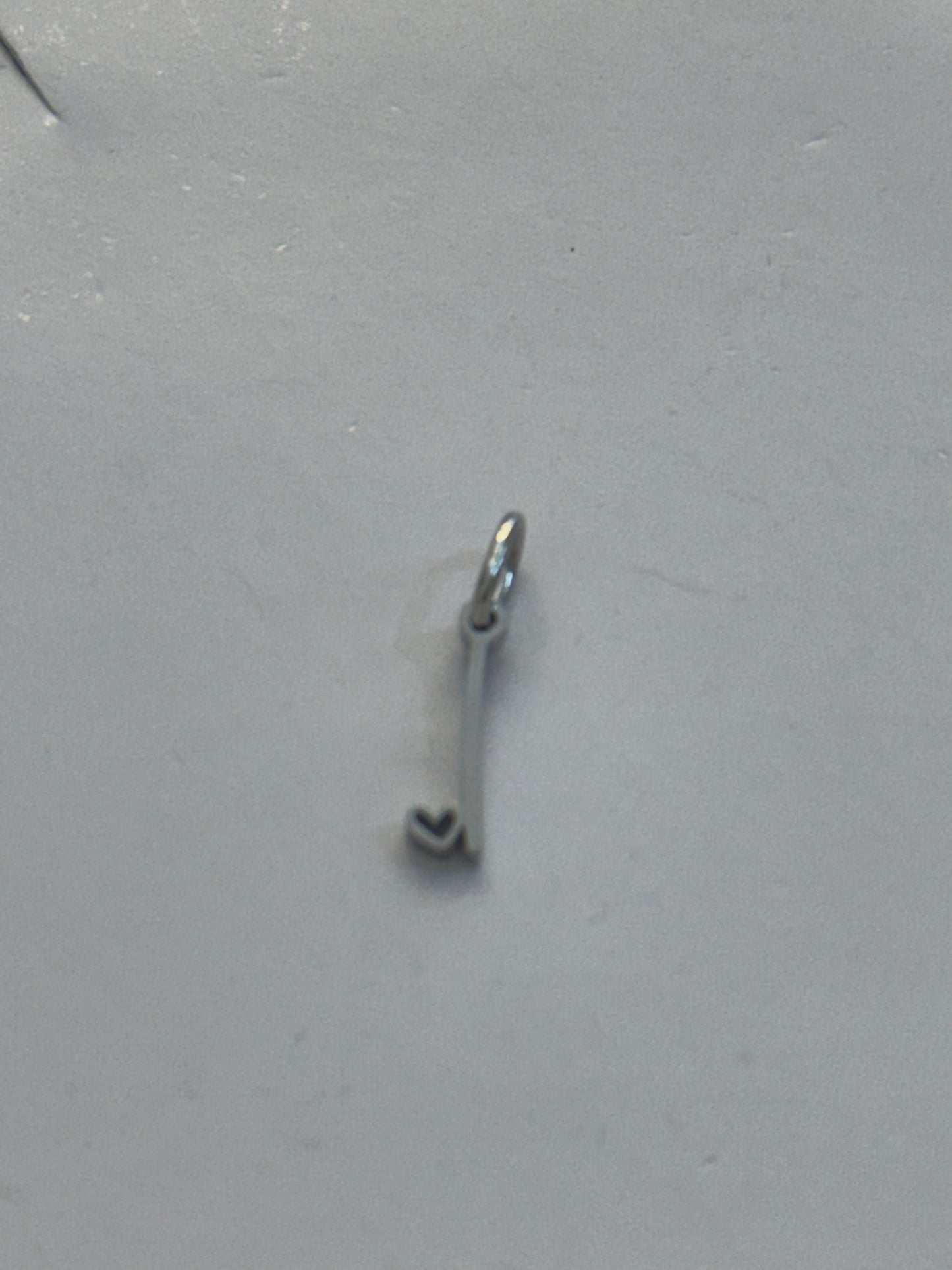 I letter charm